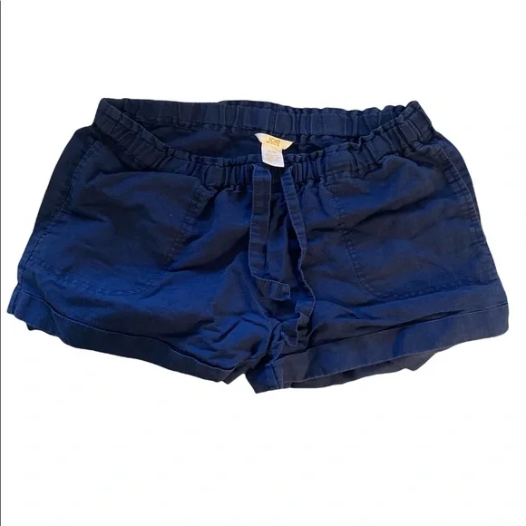 Joe Fresh Drawstring Linen Sleep Shorts - Picture 1 of 3